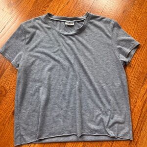 Gray basic t shirt super soft